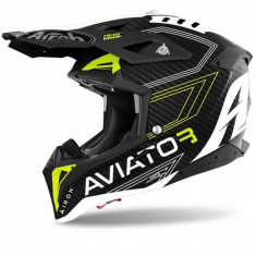 Casca Airoh Aviator 3 Carbon Primal 3K