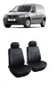 Set huse scaune din piele fata Dacia Logan Van 2005-2012 (1+1)