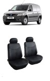 Cumpara ieftin Set huse scaune din piele fata Dacia Logan Van 2005-2012 (1+1)