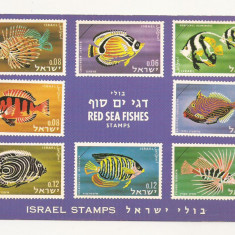 FA27-Carte Postala- ISRAEL - Stamps, Red sea Fishes, necirculata