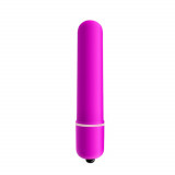 Mini vibrator de m&acirc;nă pentru masaj sexual portabil 10 moduri 9 cm