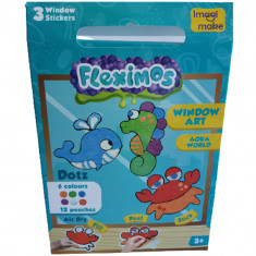 Set creativ stickere pentru fereastra Aqua World foto