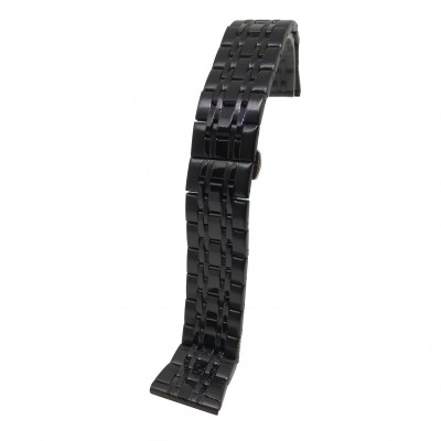 Bratara de ceas din Otel Inoxidabil - Neagra - 22mm, 24mm - WZ3813 foto