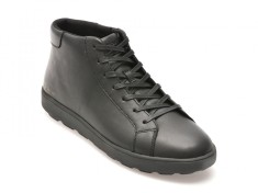 Ghete GEOX negre, U46GPA, din piele naturala