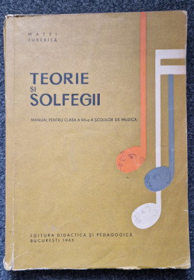 TEORIE SI SOLFEGII. MANUAL PENTRU CLASA VII-A - Jurebita foto