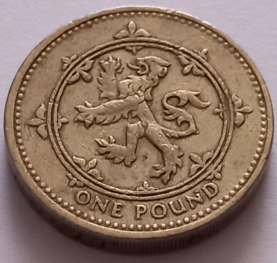 Marea Britanie, 1 Pound 1994 - Regina Elisabeta II foto