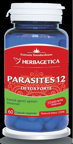 PARASITES 12 DETOX FORTE 60cps HERBAGETICA