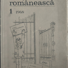 VIATA ROMANEASCA NR 1/1968: Eugen Ionescu/Lucian Blaga/Tudor Vianu/Leonid Dimov+