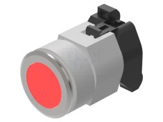 Comutator EAO 30mm apăsare roșu IP65 cod 704.062.218 foto