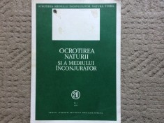 revista ocrotirea naturii si a mediului inconjurator nr. 1 1976 natura flora fauna ilustrata editura Academiei RSR