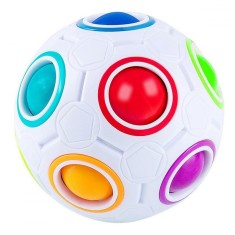 Minge antistres Magic Ball, plastic, 8,5cm, multicolor