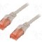 Patch cord Cat 6, U/UTP, conexiune 1:1, 5m, DIGITUS - DK-1617-050