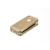 Husa Ultra Slim NANCY Apple iPhone 5/5S Gold, Silicon