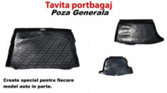 Covor portbagaj tavita Audi A3 8V sportback 2012-&amp;amp;gt; cu roata de rezerva foto