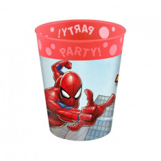 Pahar reutilizabil pentru petrecere, model Spiderman Fighter, 250ml