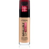 L&rsquo;Or&eacute;al Paris Infaillible 32H Fresh Wear fard lichid de lunga durata culoare 120 WARM DORE 30 ml