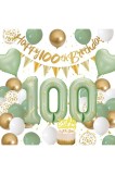 Set de decorațiuni pentru a 100-a aniversare a zilei de naștere