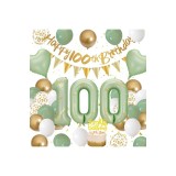 Set de decorațiuni pentru a 100-a aniversare a zilei de naștere
