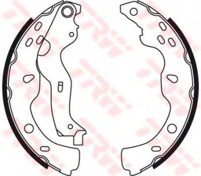 Set saboti frana SUZUKI SX4 (EY, GY) (2006 - 2016) TRW GS8743 foto