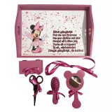 Cumpara ieftin Tavita Turta cu 6 Piese - Minnie Mouse Zana - TPT57 Roz Inchis