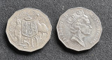 Australia 50 cents centi 1996, Australia si Oceania