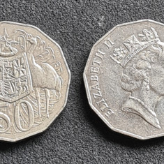 Australia 50 cents centi 1996