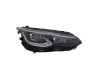Far VW GOLF VIII, 11.2019-, partea dreapta, TYC, lense; cu LED daytime running light; LED; electrical; negru rim; fara unitate control LED; cu motor;
