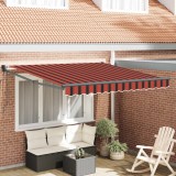 vidaXL Cort electric retractabil Portocaliu 300 x 250 cm 3329948