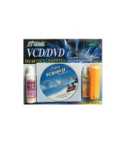 Set curatare DVD si CD cu solutie de curatat