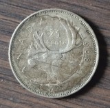 Moneda Canada - 25 Cents 1968 - Argint