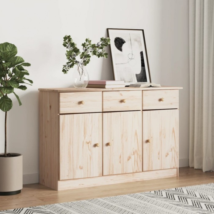 vidaXL Servantă ALTA, 112x35x73 cm, lemn masiv de pin