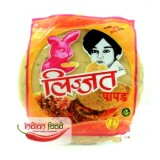 Lijjat Black Pepper Papads Snacks Indian cu Piper Negru 200g