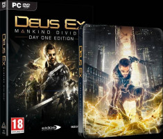 Joc PC Square Enix Deus Ex Mankind Divided Steelbook Edition foto