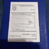 Program Poli Timisoara - Gloria Resita