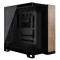 Carcasa CORSAIR 6500X Mid Tower DUAL CHAMBER NEGRU/WALNUT WOOD