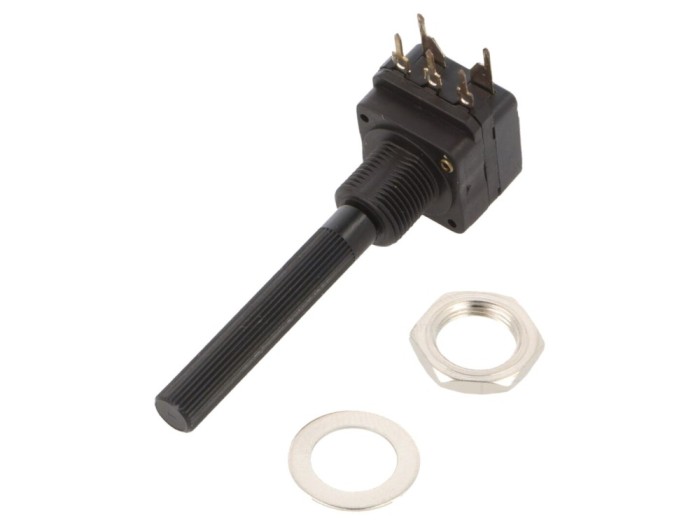 Rezistor axial 250k&Omega; 0,2W THT