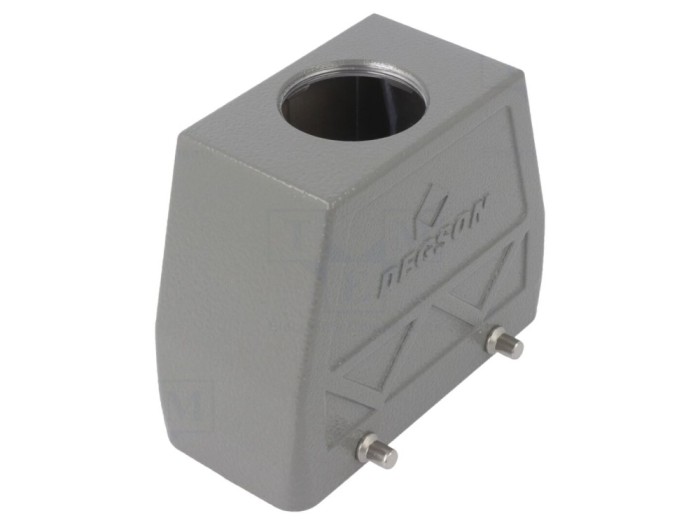 Conector HDC D16B cablu drept IP65