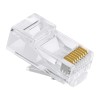 Mufa RJ45 8P8C CAT5E PASS THROUGH EMTEX EMT-PR5-UTP