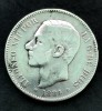 5 Pesetas Alfonso XII 1884 Spania Argint KM#688, 25g, 37mm