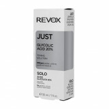 Acid glicolic Just Glycolic Acid 20%, 30 ml, Revox