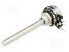 Potentiometru rotativ, 10k&amp;Omega;, mono, liniar, 200mW, PIHER - T-21AHM0607103A2020 foto