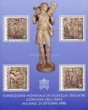 Vatican 1998 - Expo, arta, bloc neuzat