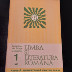 Limba si literatura romana, Nr. 1/1995 - Revista trimestriala pentru elevi