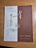 Program teatrul national stagiunea 1957-1958 - piesa reteta fericirii - geo barton, radu beligan,eugenia popovici
