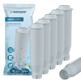 Set 5 Filtru de apa, Wessper AquaClaro, pentru Krups, NIVONA, Bosch, Siemens