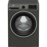 Masina de spalat rufe Beko B5WFU58415M, 8 kg, 1400 RPM, Hygiene+, Steam Therapy, Clasa A, Gri