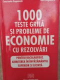 Constantin Gogoneata - 1000 teste grila si probleme de economie cu rezolvari (Editia: 2002)