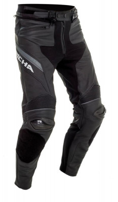 Pantaloni Moto Piele Richa Viper 2 Street Trousers, Negru, Marime 56 foto