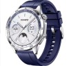 Curea Bratara THD pentru Huawei Watch GT4 46 mm, Huawei Watch GT3 Pro, Huawei Watch GT3 46 mm, albastru marin