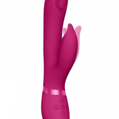 Vibrator Aimi Triple Action Vibrating Pulse-Wave Stimulator Silicon Roz 22.3 cm